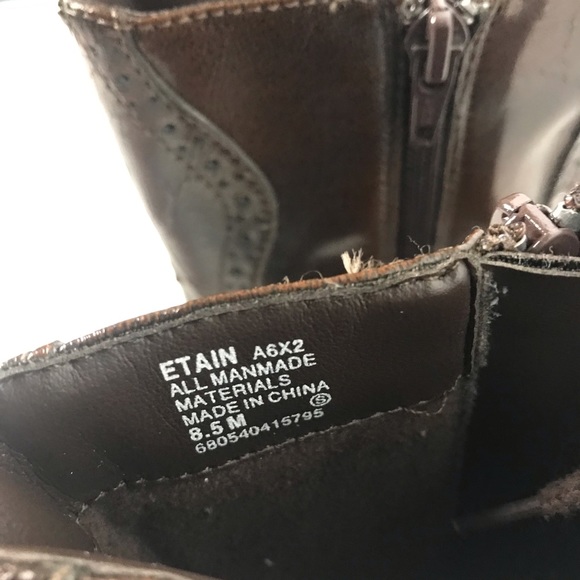 Vintage MUDD Boots Knockabout Platform Chunky Heel - Picture 11 of 15